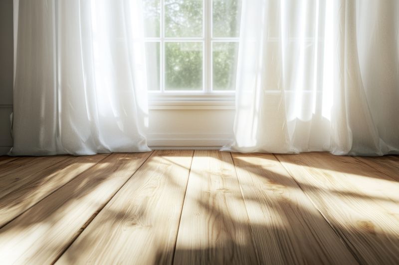 Sunlight Streaming Through New Windows